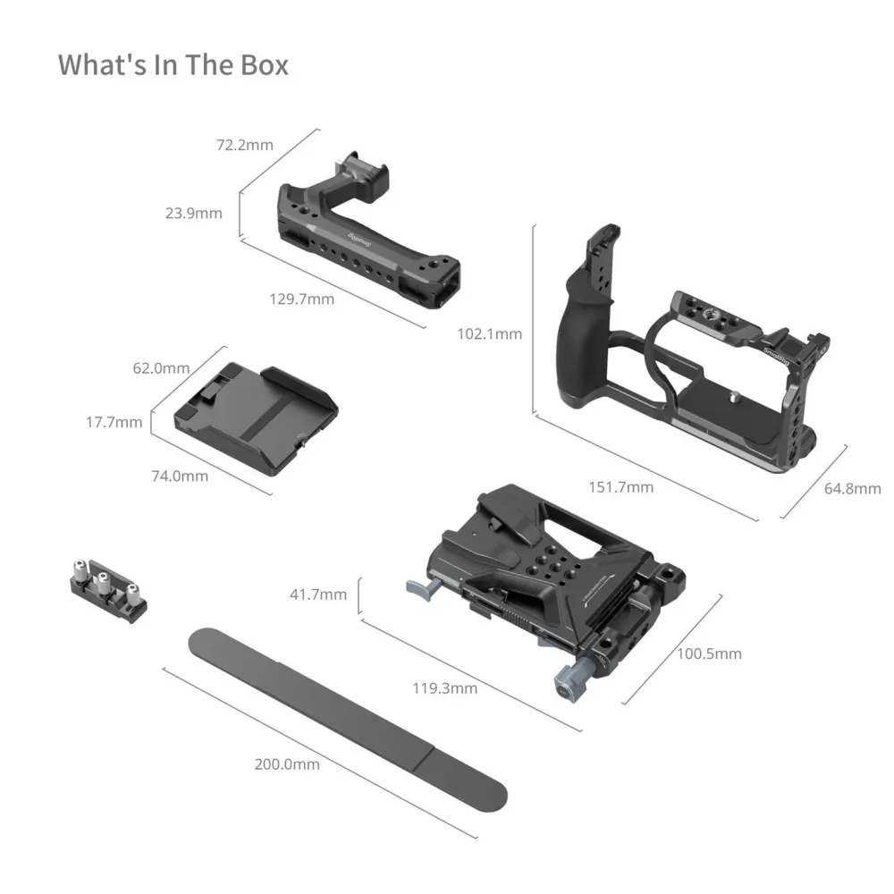SmallRig 6113 HawkLock Quick Release Cage Kit for Nikon ZR