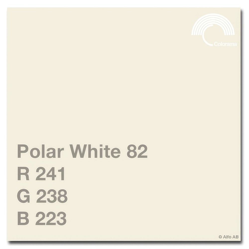Colorama Bakgrunnspapir 2,72m x 11m Polar White