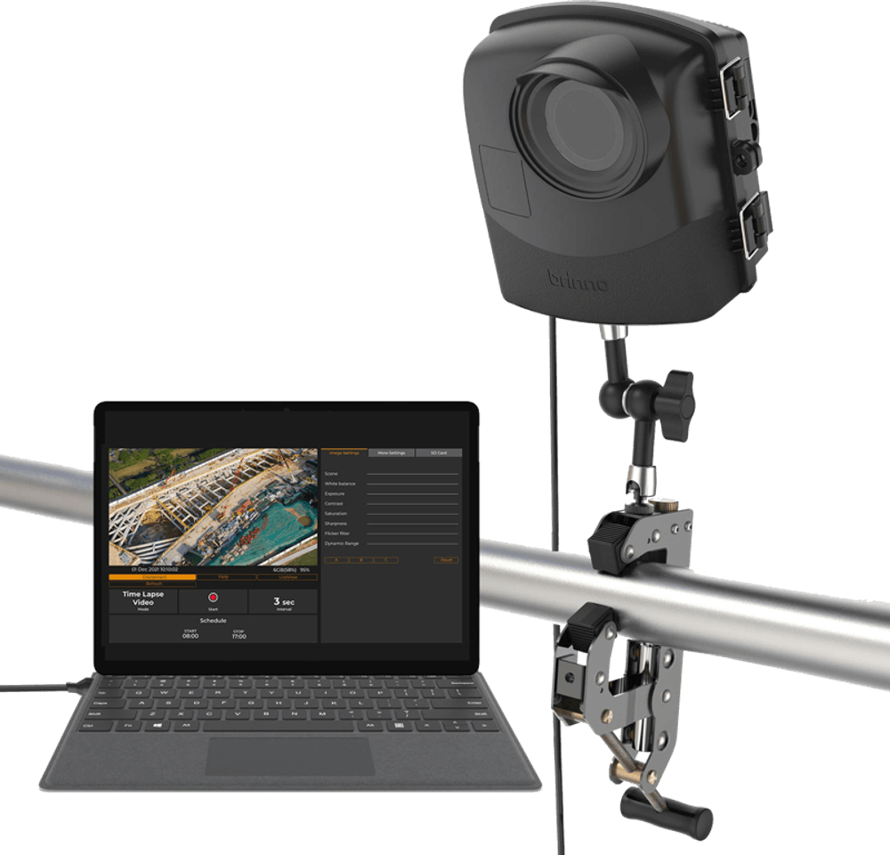 Brinno BCC2000Plus Construction Camera Bundle