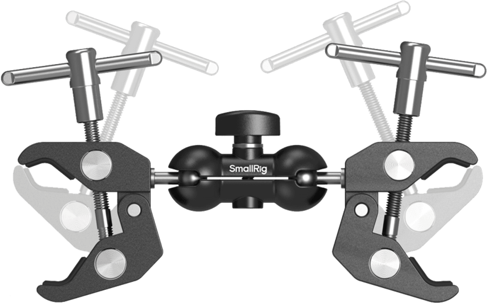 SmallRig 5331 Double Head Crab-Shaped Clamp