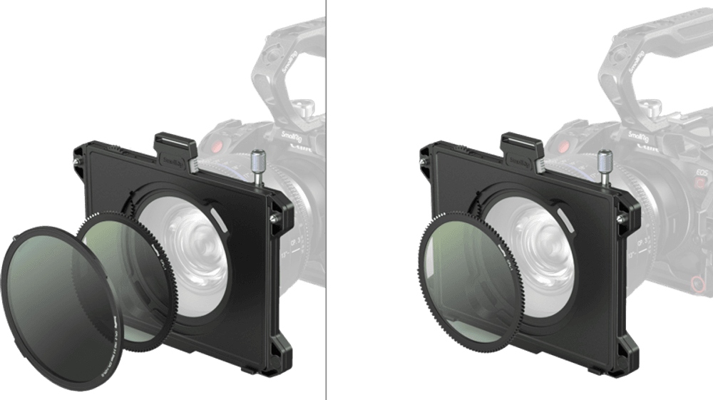 SmallRig 5011 Matte Box Kit With CPL & VND Filters
