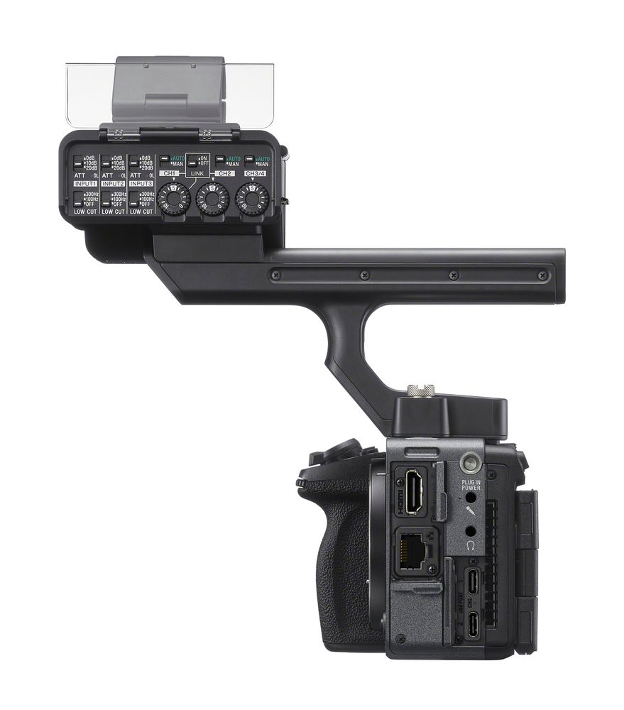 Sony FX5 med XLR-grep