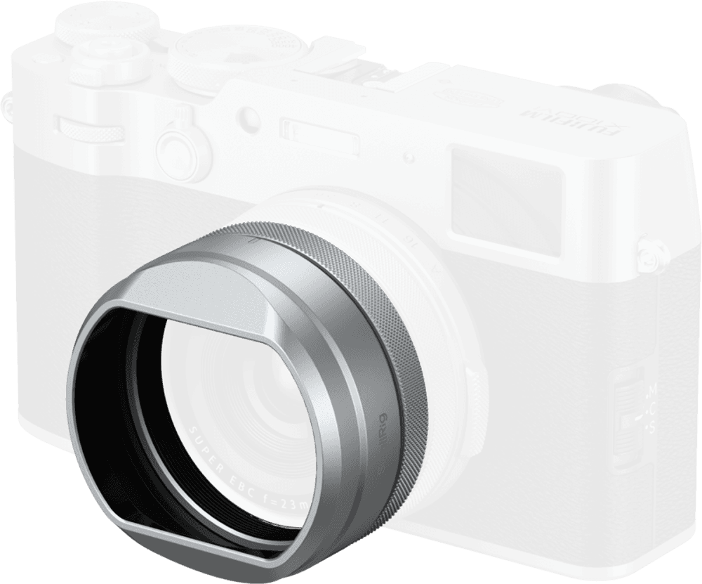 SmallRig 5849 Lens Hood for FUJIFILM X100VI / X100V (Silver)
