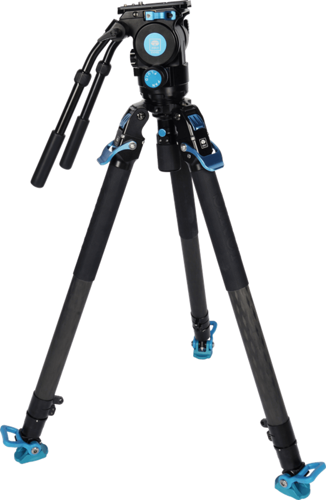 Sirui Pro Video Tripod Kit Rapid SVT-75 Lite + Fluid Head SVH15